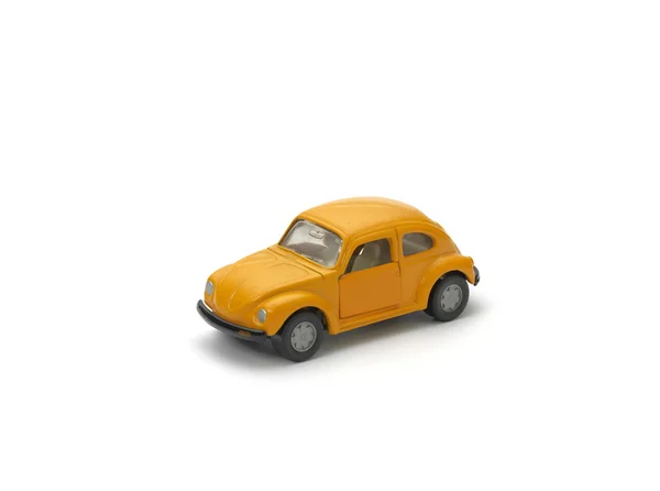 Yellow model car Stock Picture