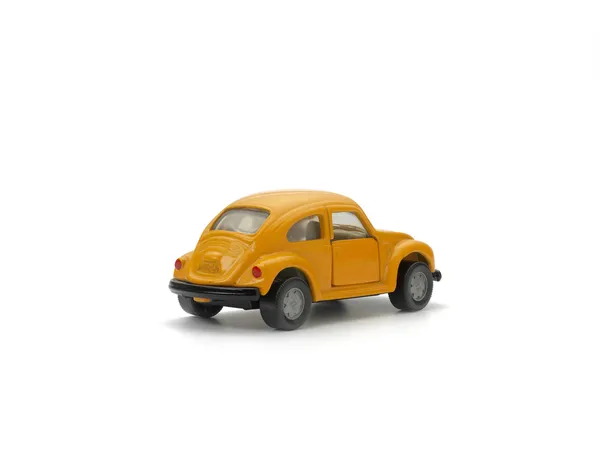Yellow model car Royalty Free Stock Images