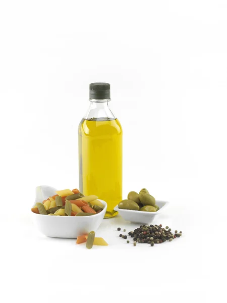Паста з оливковою олією Ліцензійні Стокові Фото