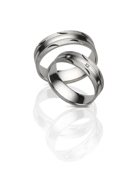 Twee ringen. — Stockfoto