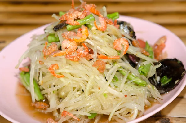 Papaya salad — Stock Photo, Image