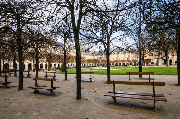 Náměstí Place des vosges Paříž — Stock fotografie