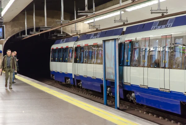 Madrid metro — Stok fotoğraf