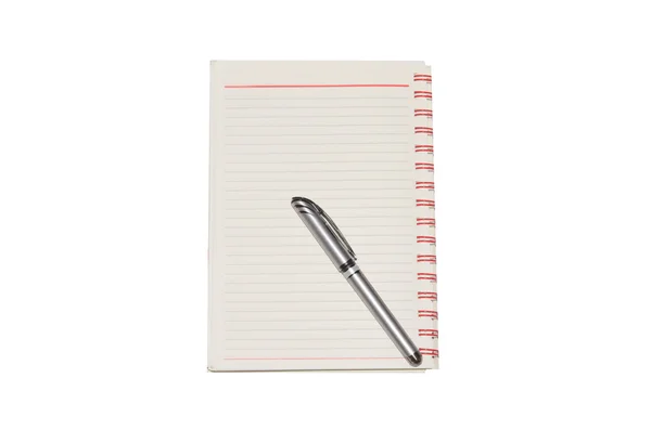 Book and pen — Stock Photo, Image