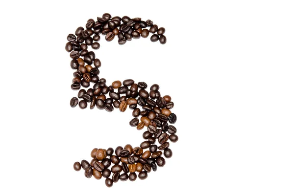 Coffee numbers — Stock Photo, Image