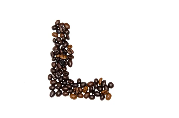Fonte de grãos de café — Fotografia de Stock