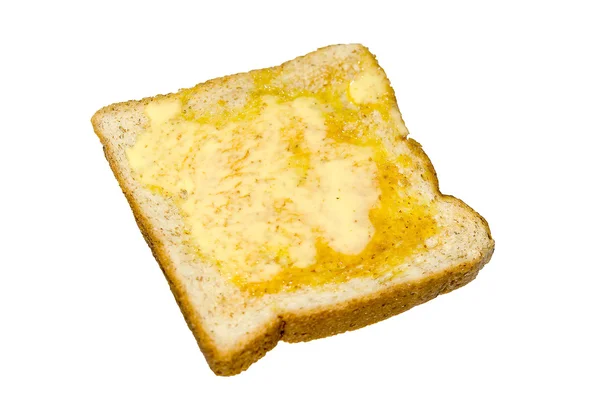 Smörade toast — Stockfoto