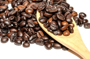 tahta kaşık ve kahve 