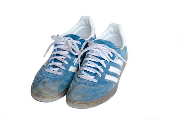 Sepatu biru — Stok Foto
