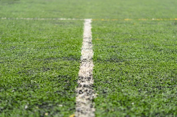 Linia piłki nożnej — Zdjęcie stockowe