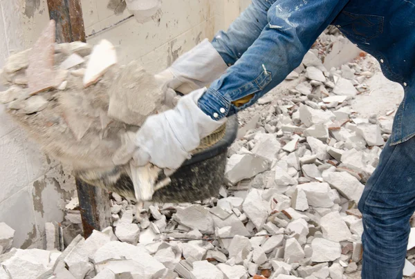 Lanza piedras. — Foto de Stock