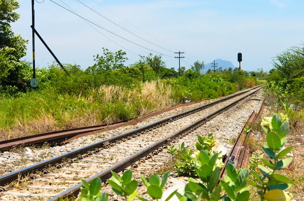 Spoorweg — Stockfoto