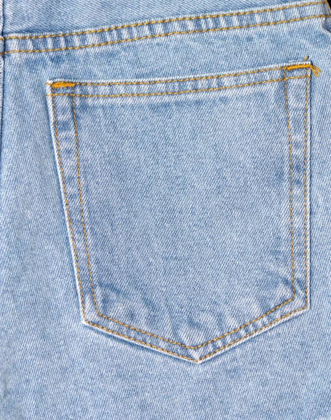 Jeans pocket — Stock Photo, Image