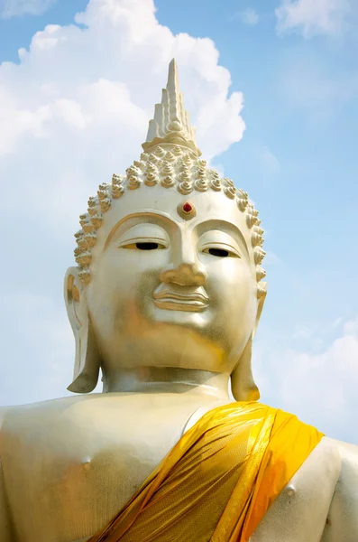 Cara buddha — Fotografia de Stock