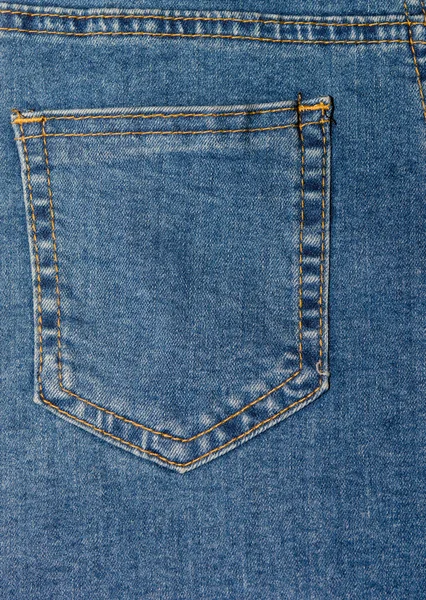 Jeans pocket — Stock Photo, Image
