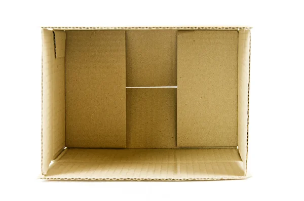 Caja marrón — Foto de Stock