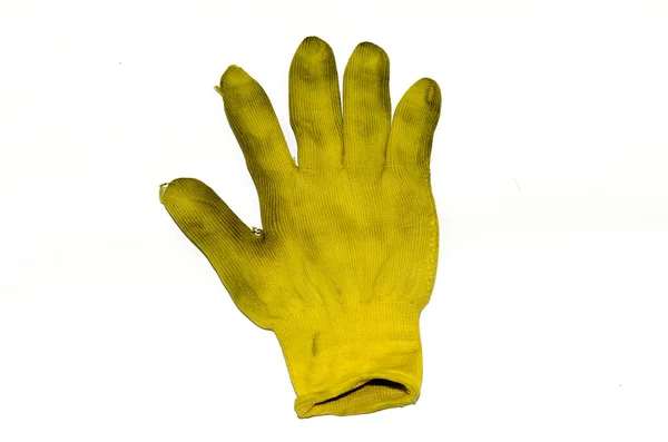 Gula handskar — Stockfoto