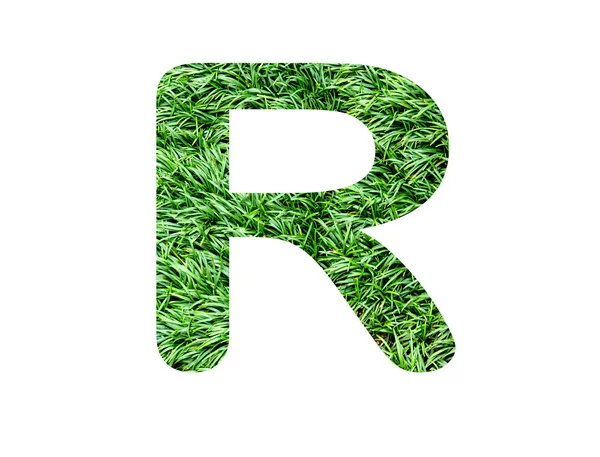 Font grass — Stock Photo, Image