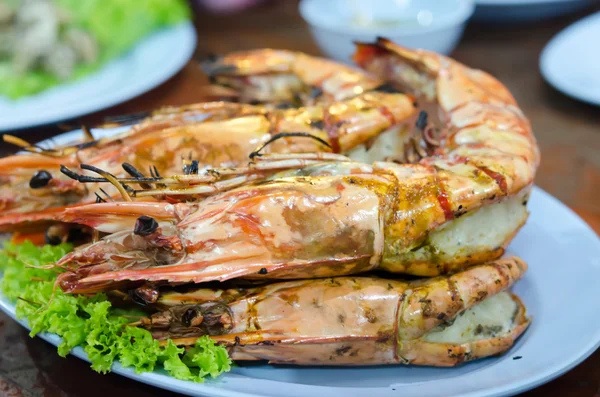 Grilled Shrimp — Stock Photo, Image