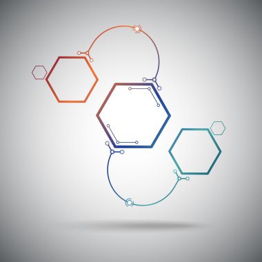 bir yay şeklinde iletişim