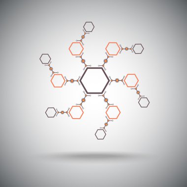 bir spiral şekli rengi oluşan bileşikler