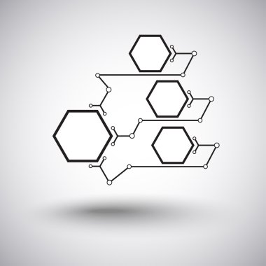 dört birbirine bağlı hücre