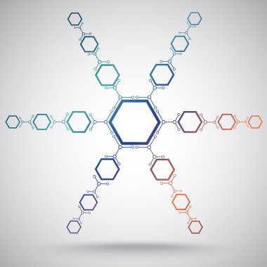 farklı boyutta bağlı hücre.