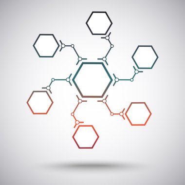 altı hücreleri ana hücreye bağlı. Degrade kırmızı-yeşil