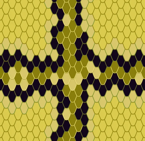 Cobra roi, motif sans couture — Image vectorielle