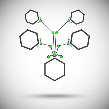 nanorobot gri-yeşil