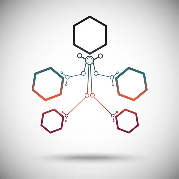 Nanobot-Gradient — Stockvektor