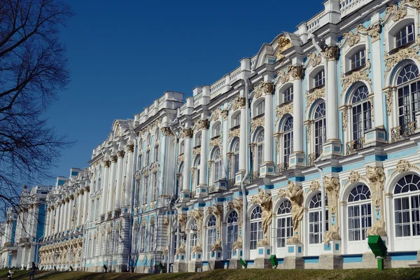 Петербургский Екатерининский дворец в стиле барокко — стоковое фото