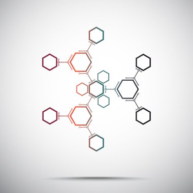 soyut kar tanesi gradyan