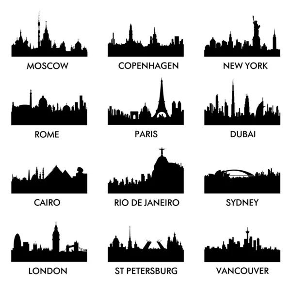 Silhueta da cidade 12 — Vetor de Stock