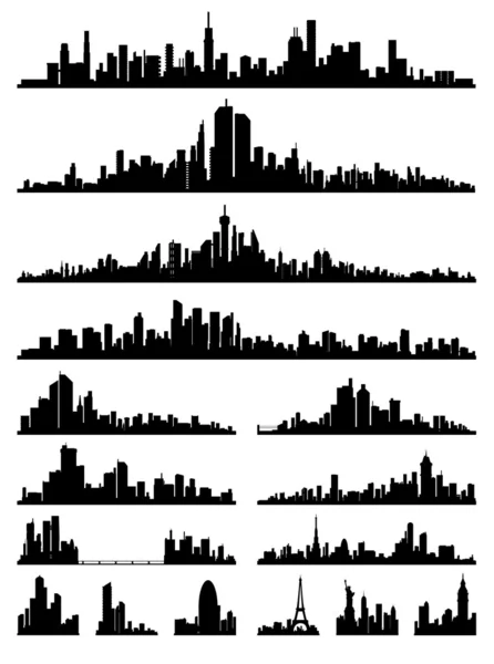 City silhouette — Stock Vector