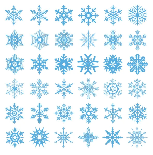 Copo de nieve — Vector de stock