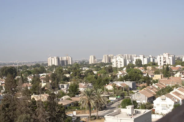 Een klein stadje in Israël - Borne Stockfoto