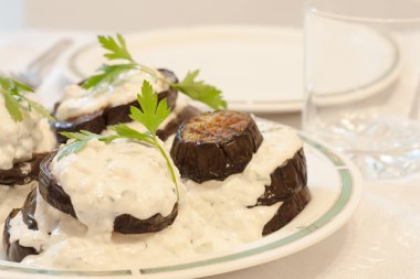 peynir soslu patlıcan