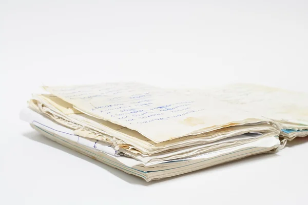 Cuaderno espiral viejo — Foto de Stock