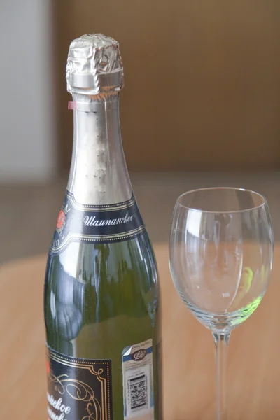 Champagne bottle — Stock Photo, Image