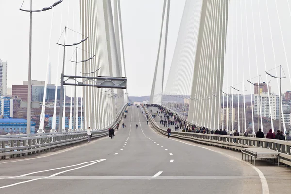 Grote kerel brug — Stockfoto