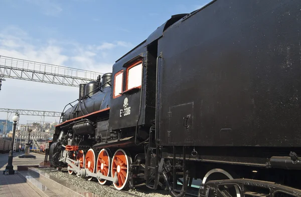 Locomotiva a vapor — Fotografia de Stock