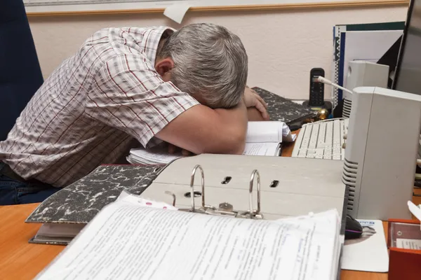 Arbeit im Büro — Stockfoto