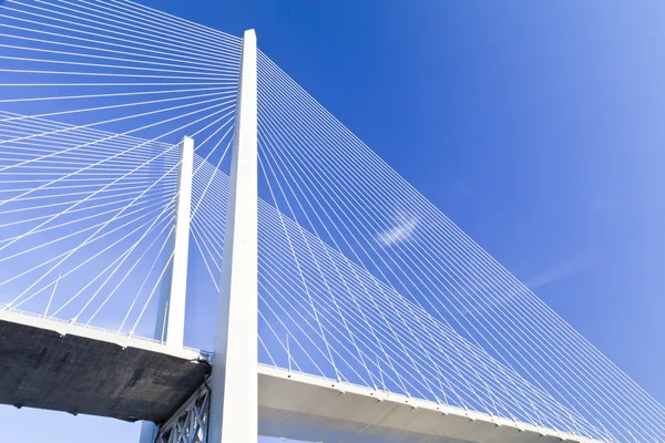 Grande ponte de suspensão — Fotografia de Stock