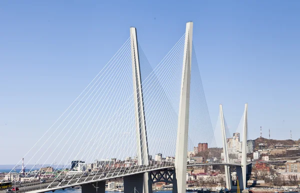 Большой подвесной мост — стоковое фото
