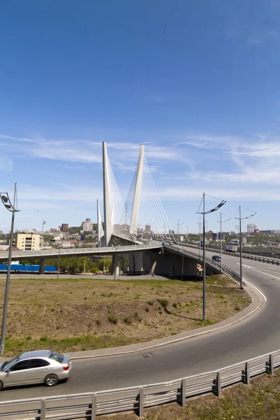 Большой подвесной мост — стоковое фото