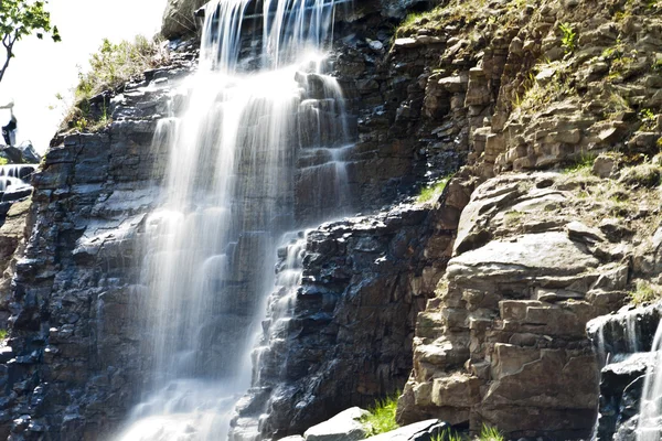 Falls in mountains — Stock Photo, Image