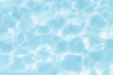 Su havuzu dokusu, dalgalarla dalgalanma ve akış. Yatay yaz temalı poster, tebrik kartları, başlıklar, web sitesi ve uygulama