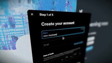 İmleç Web Sitesi ile Twitter Hesap Web Animasyonu Oluşturuluyor