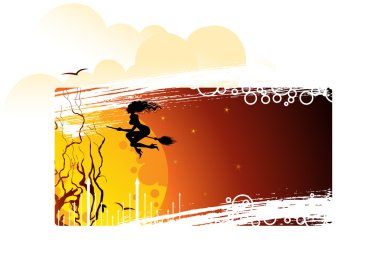 Güzellik cadı vektör çizim